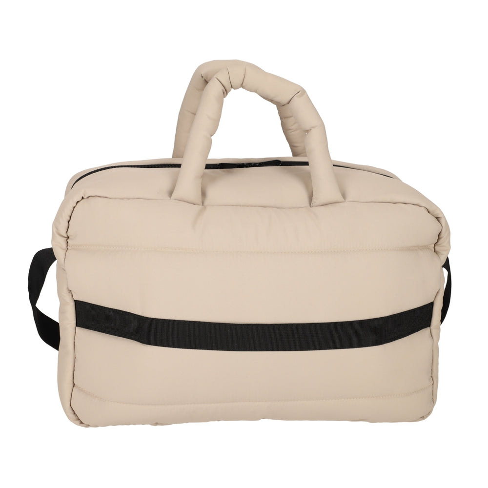 Padded Weekendtas Taupe van NORLÄNDER, productfoto 6