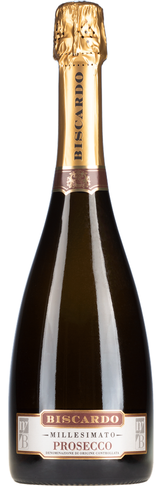 Prosecco Biscardo Spumante DOC, fles
