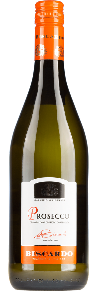 Biscardo Prosecco Frizzante, fles