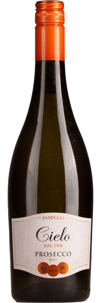 Cielo Prosecco Frizzante screwcap, fles