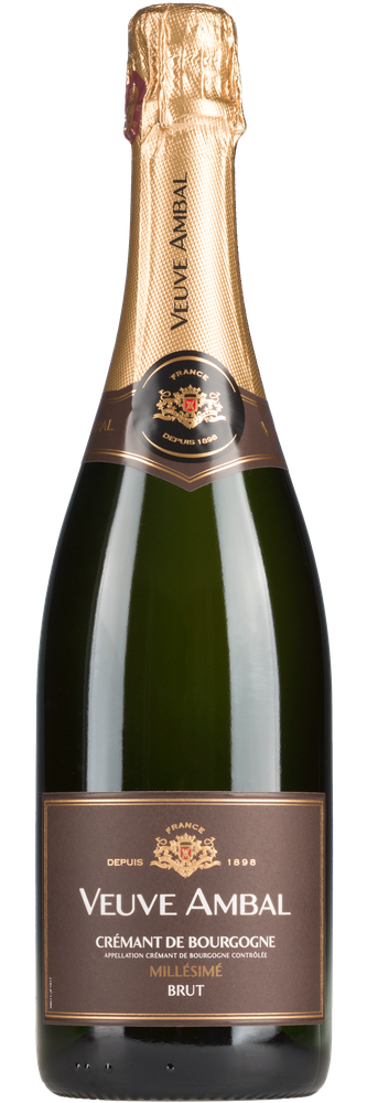 Veuve Ambal Cremant de Bourgogne Millesime Brut, fles