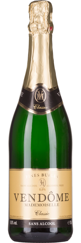 Vendome Wit alcoholvrij mousserend, fles