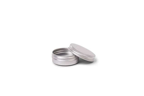 DRA 47.15 Aluminium pot 30 ml – klein rond potje met schroefdeksel
