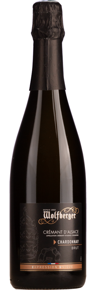 Cremant d'Alsace Wolfberger Chardonnay Med d'or, fles