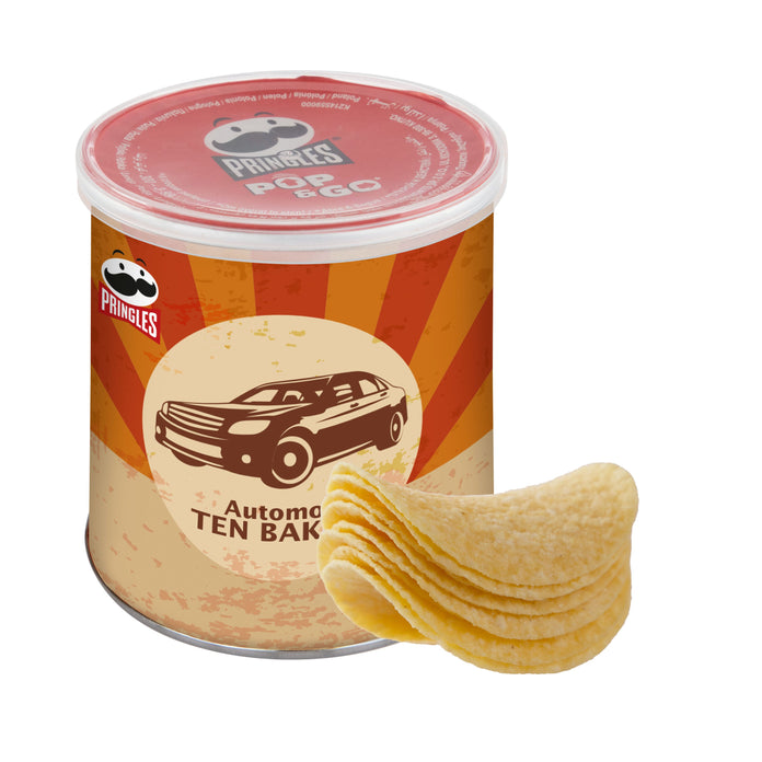 Koker Mini Pringles Original met full colour bedrukte wikkel
