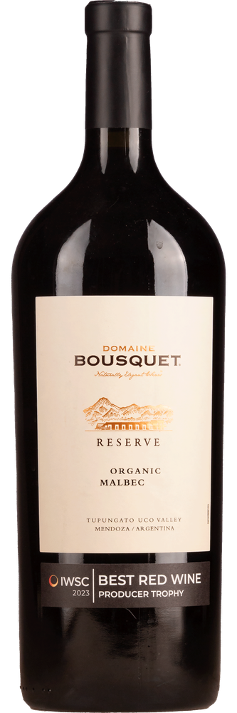 Domaine Bousquet Malbec Reserve MAGNUM (bio), fles