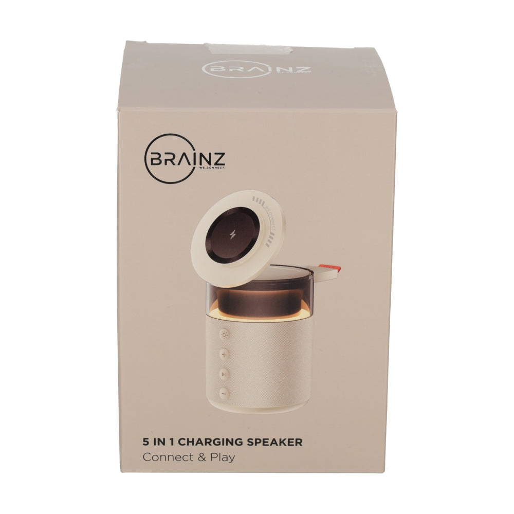 5 in 1 Charging Speaker Taupe van BRAINZ, productfoto 10