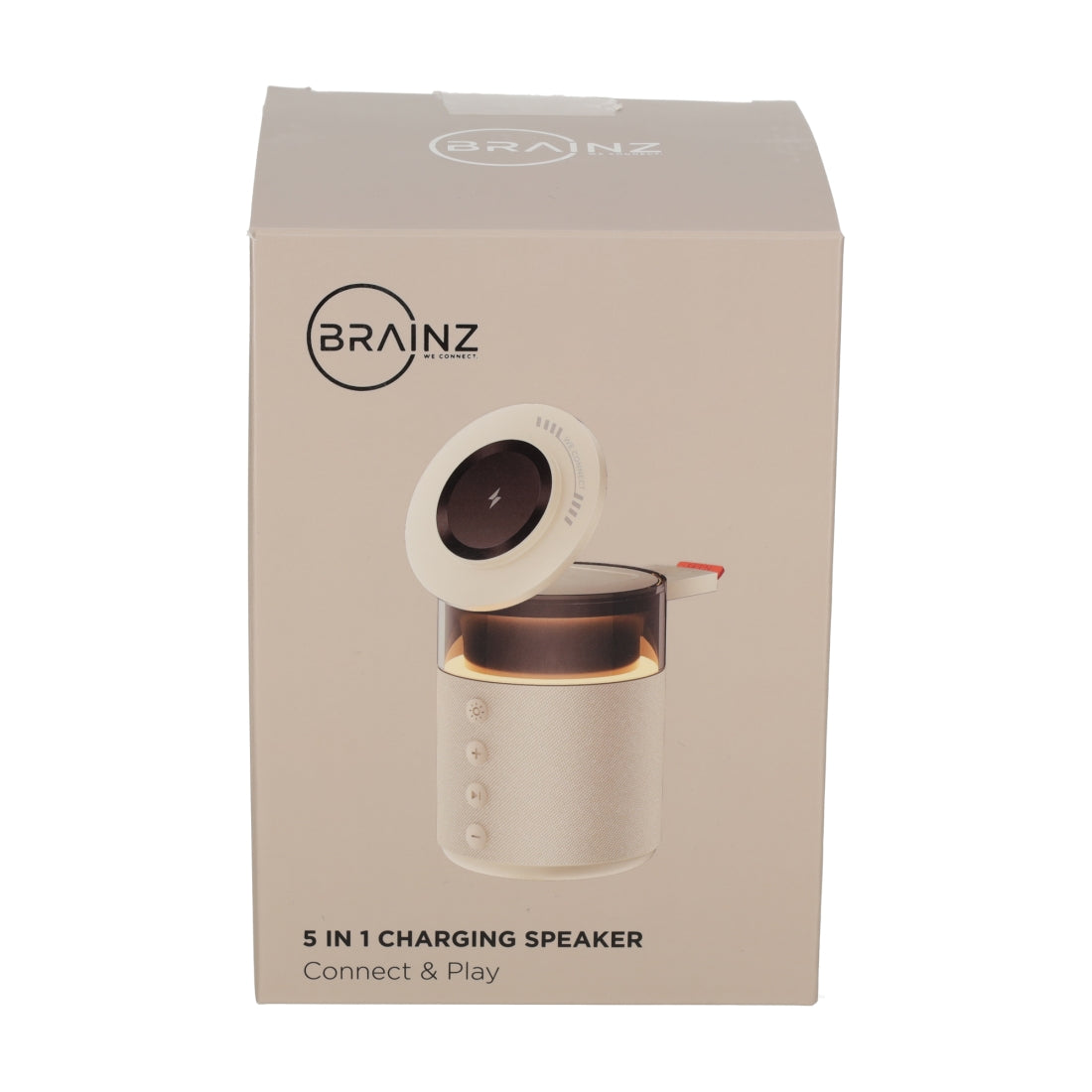 5 in 1 Charging Speaker Taupe van BRAINZ, productfoto 10