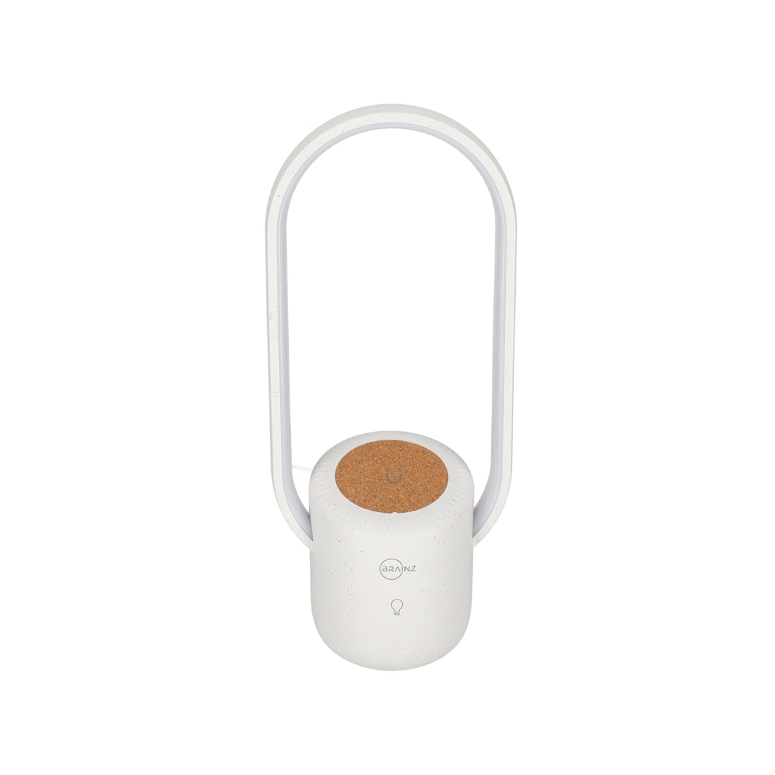 Wireless Charger Lamp Sef Wit van BRAINZ, productfoto 2