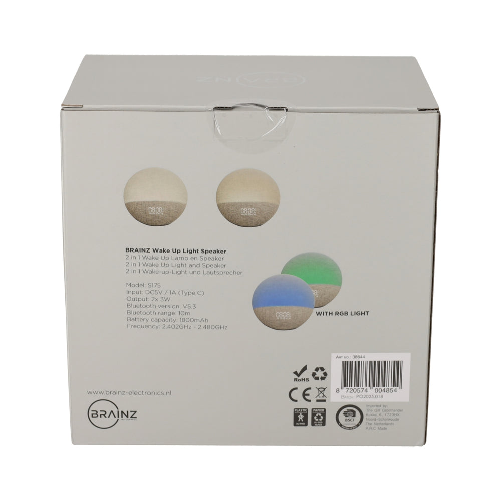 Wake Up Light Taupe van BRAINZ, productfoto 6