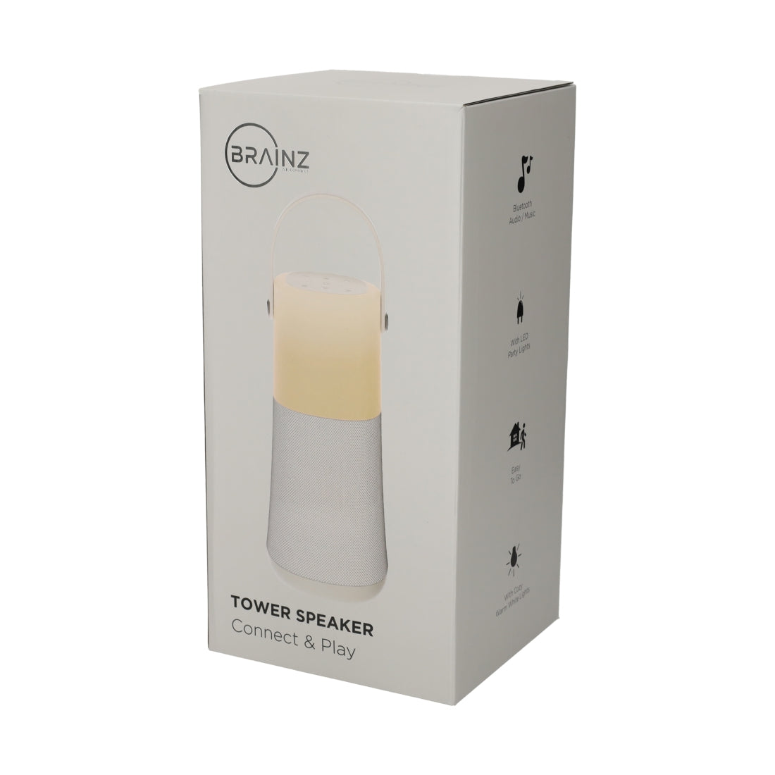 Tower Speaker Taupe van BRAINZ, productfoto 4