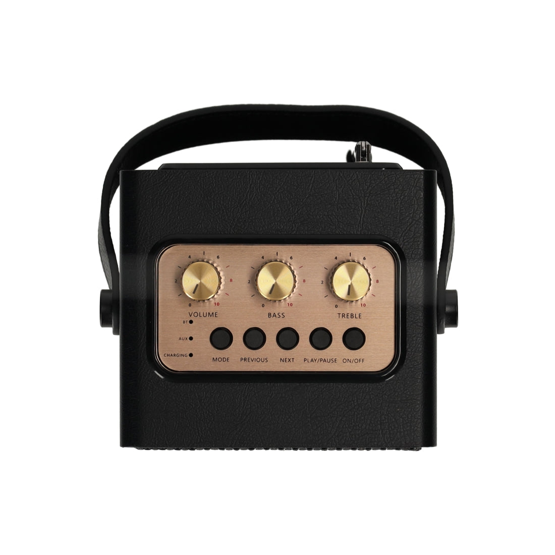Retro Speaker Zwart van BRAINZ, productfoto 5