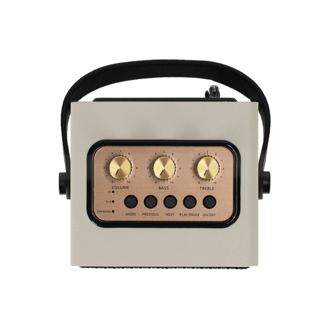 Retro Speaker Wit van BRAINZ, productfoto 5