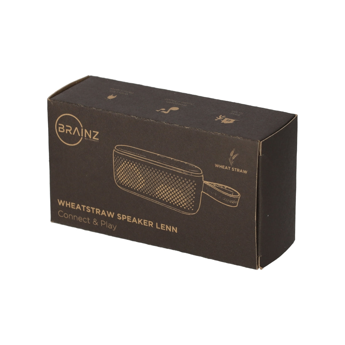 Speaker Lenn Wheatstraw Zwart van BRAINZ, productfoto 5
