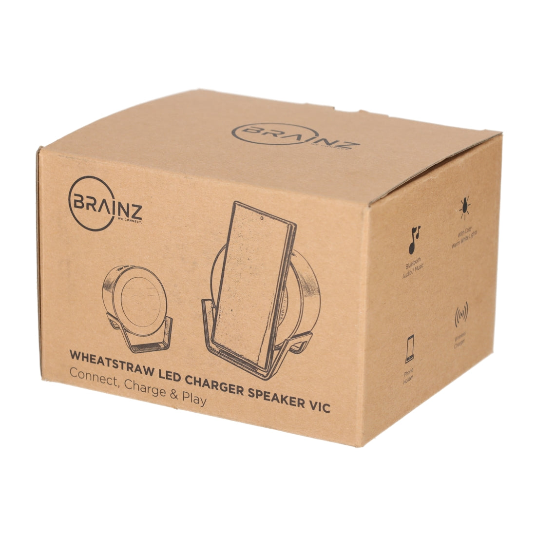 LED Charger Speaker Vic Wheatstraw Naturel van BRAINZ, productfoto 6