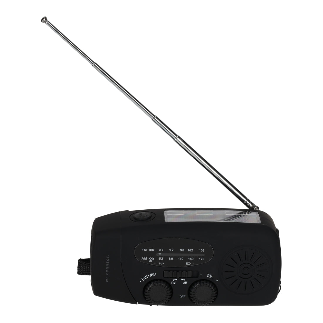 Emergency Solar/FM/LED/Radio Speaker van BRAINZ, productfoto 3
