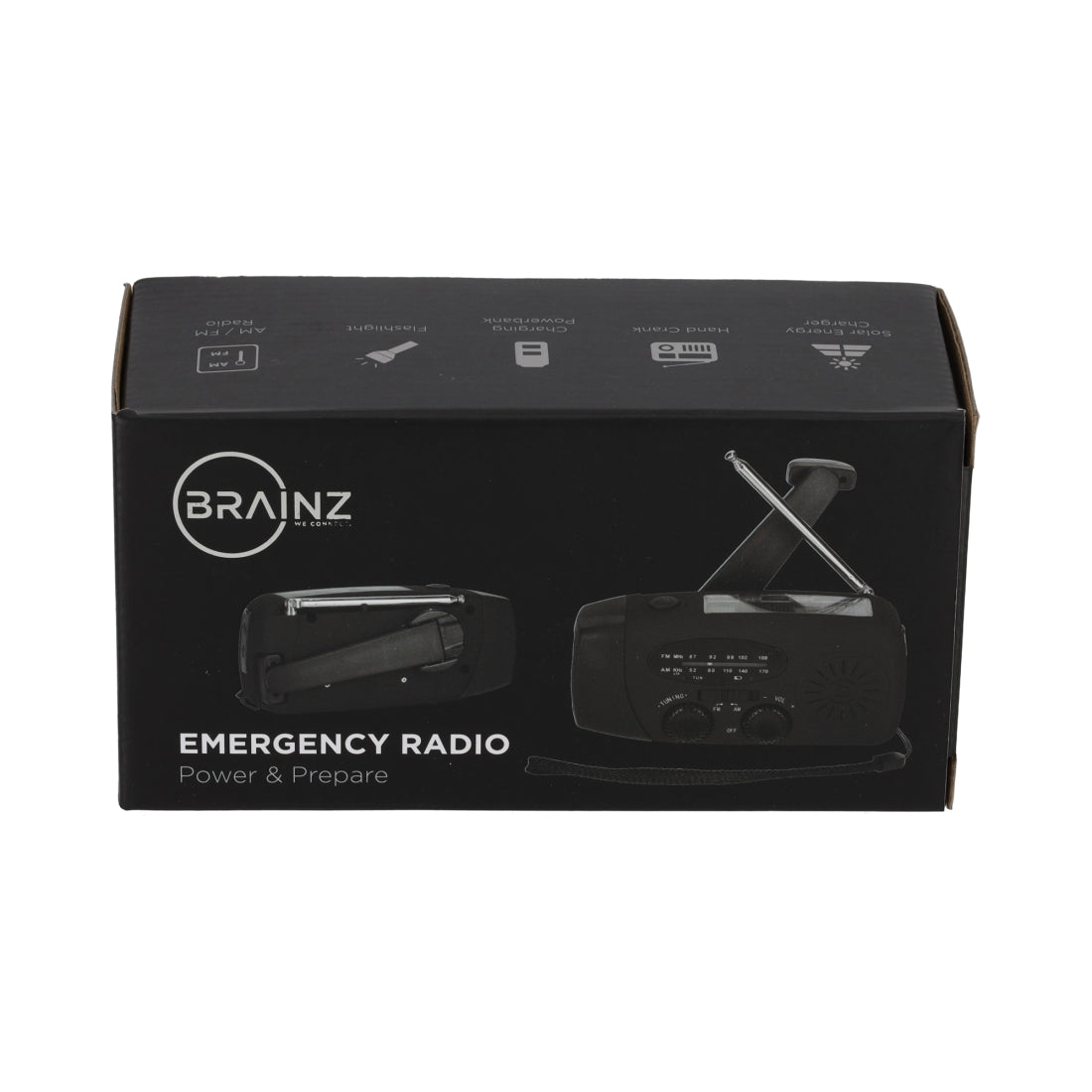 Emergency Solar/FM/LED/Radio Speaker van BRAINZ, productfoto 8