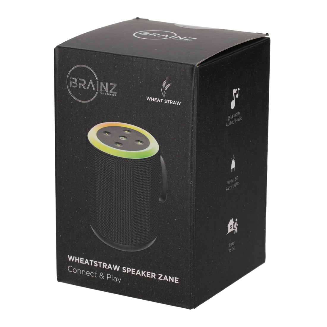 Speaker Zane Wheatstraw Zwart van BRAINZ, productfoto 5
