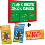 Tony's Chocolonely Kerst kadoos, gesloten verpakking