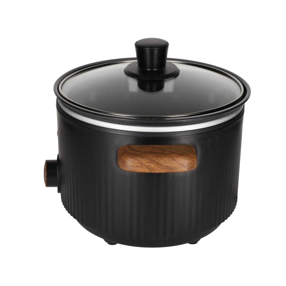 Slowcooker 3L Roots Zwart van RØQUET, productfoto 3