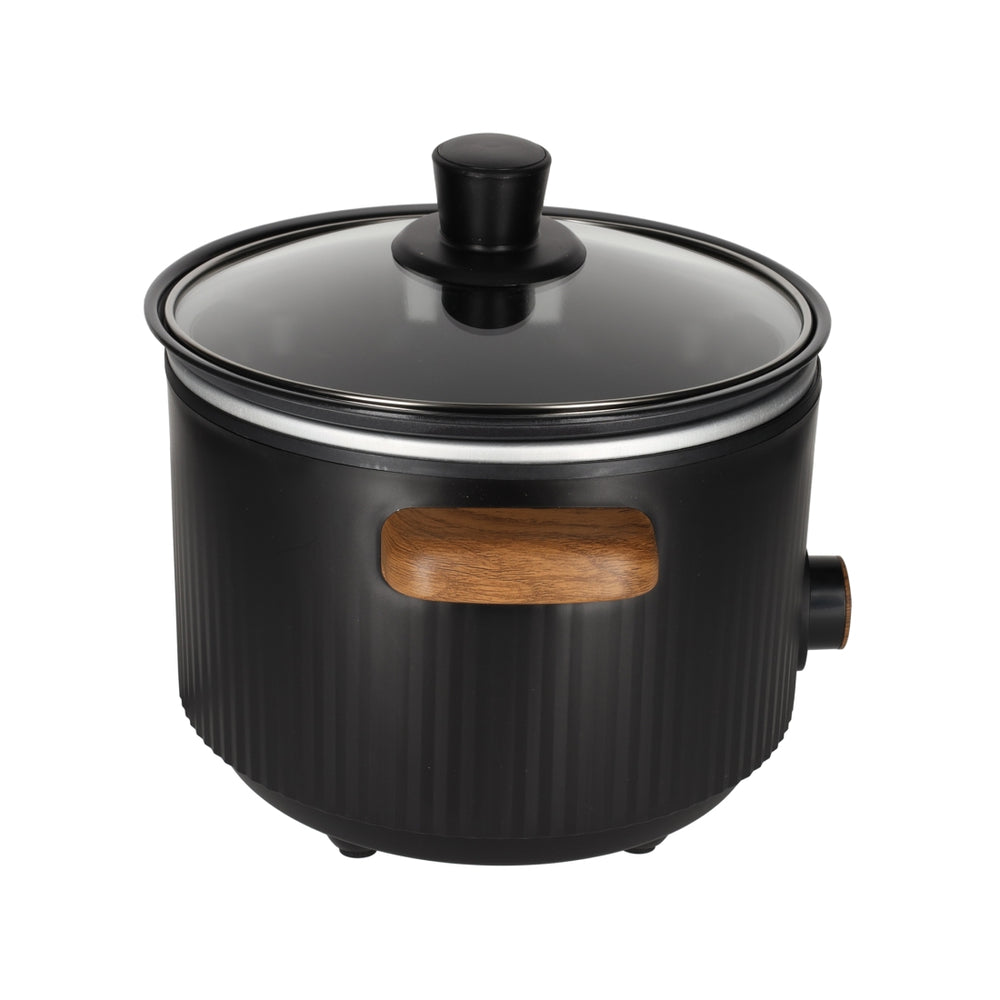 Slowcooker 3L Roots Zwart van RØQUET, productfoto 4