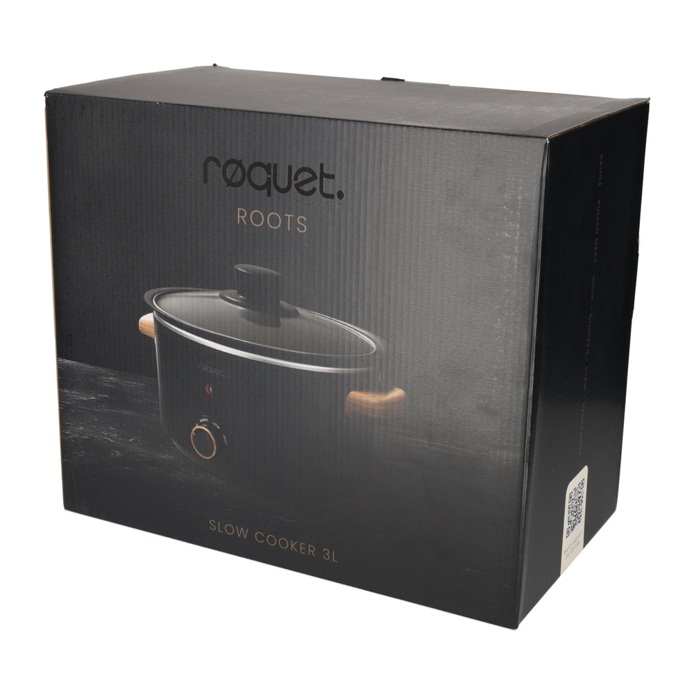 Slowcooker 3L Roots Zwart van RØQUET, productfoto 7