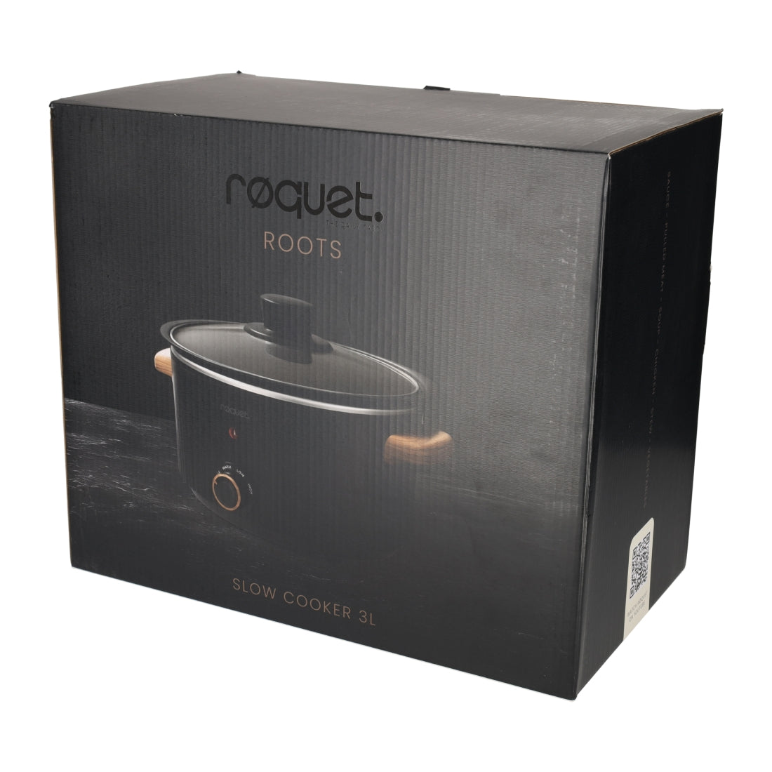 Slowcooker 3L Roots Zwart van RØQUET, productfoto 7