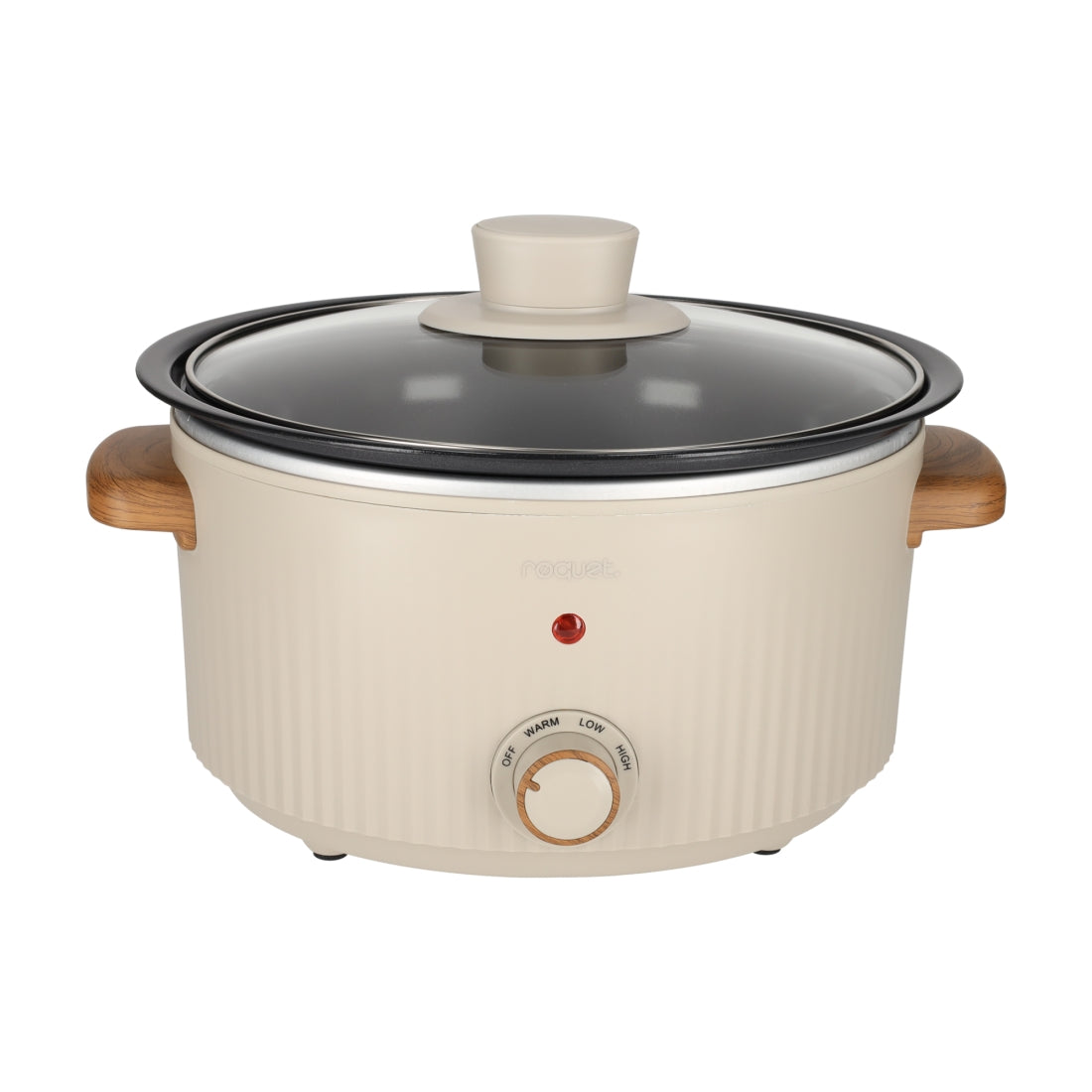 Slowcooker 3L Roots Zand van RØQUET, productfoto 2