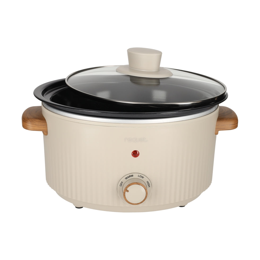 Slowcooker 3L Roots Zand van RØQUET, productfoto 6