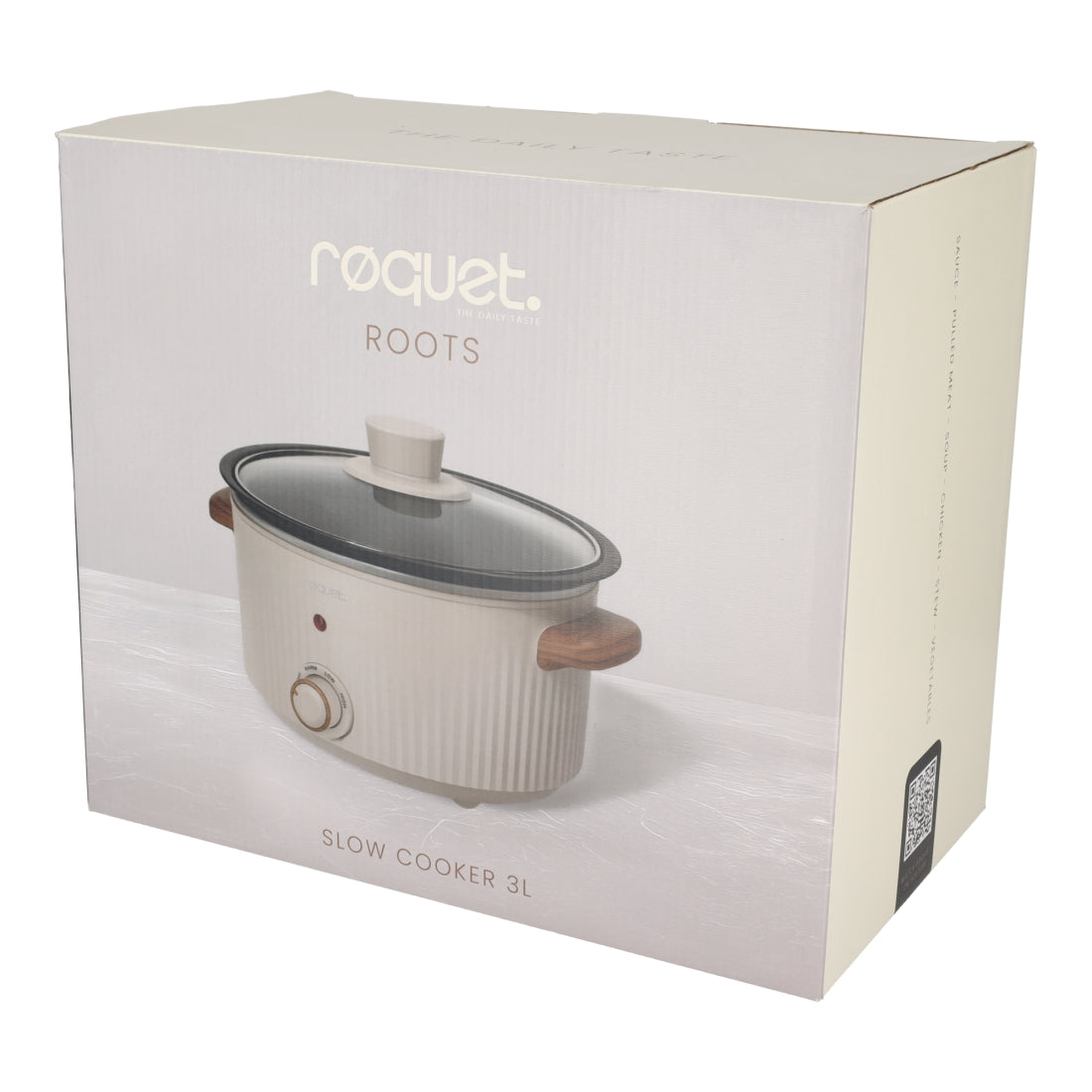 Slowcooker 3L Roots Zand van RØQUET, productfoto 7