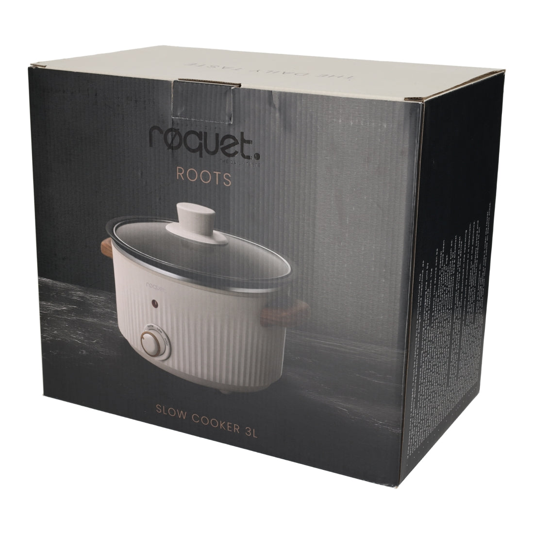 Slowcooker 3L Roots Zand van RØQUET, productfoto 10