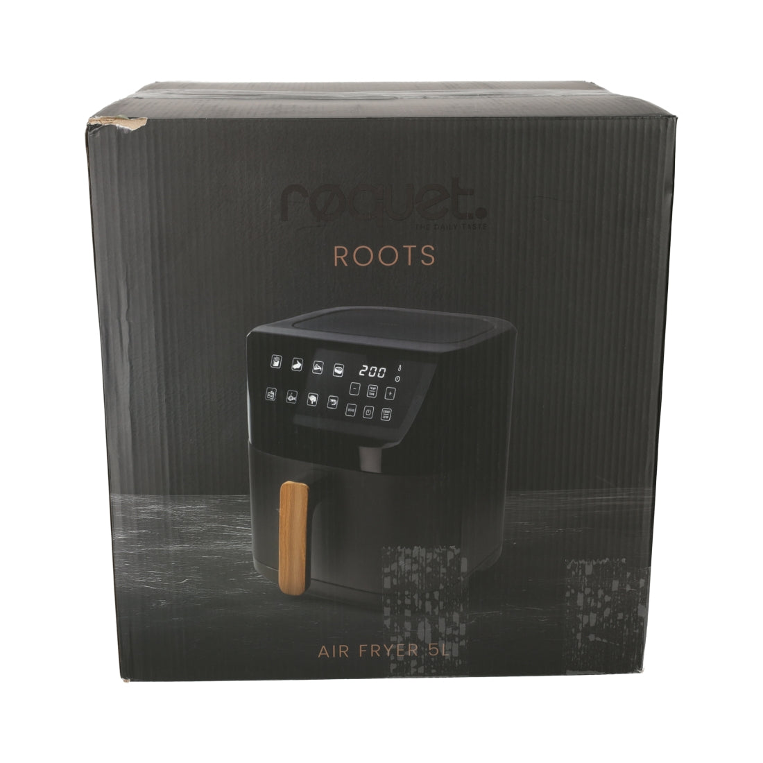 Airfryer 5L Roots Zwart van RØQUET, productfoto 10