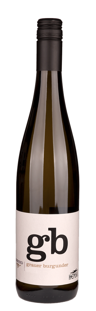 Hensel Grauburgunder, fles