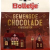 Alt Tag: Bolletje Chocolade Kruidnoten zakken a 250 gram per doos – Bolletje gemengde chocolade kruidnoten uitdeelzak