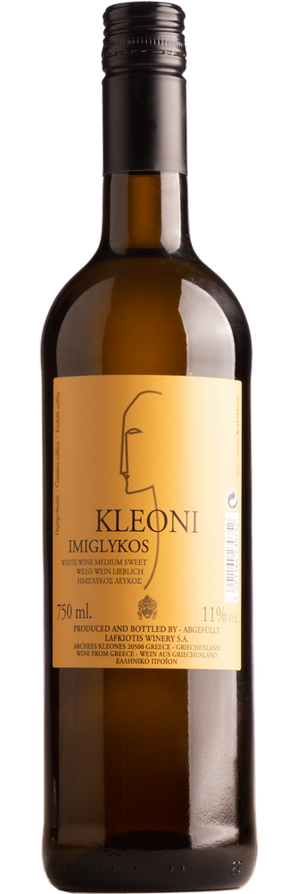 Kleoni Imiglykos Wit, fles