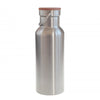 TFL 030 BU RVS Drinkfles 500 ml – Duurzame waterfles met bamboe dop en handgreep