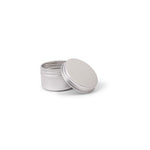 DRA 46.31  Aluminium pot 50 ml – compacte ronde verpakking met schroefdeksel