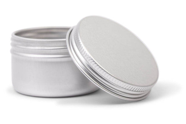 DRA 46.31  Aluminium pot 50 ml – compacte ronde verpakking met schroefdeksel