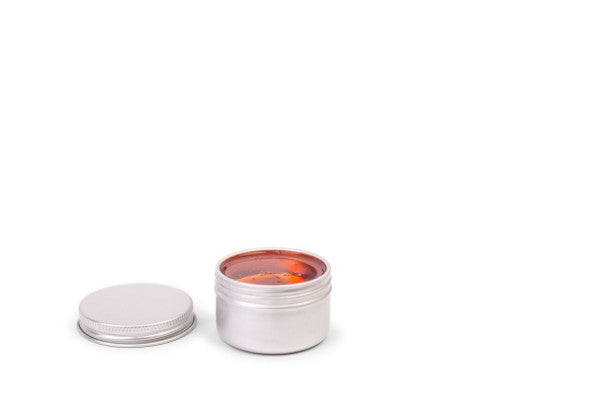 DRA 46.31  Aluminium pot 50 ml – compacte ronde verpakking met schroefdeksel