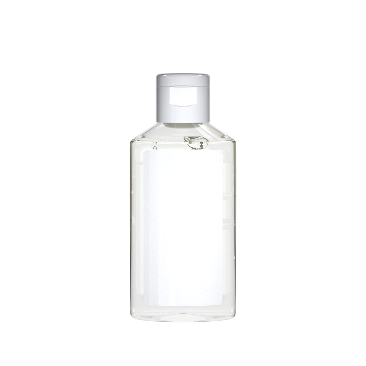 Handreinigingsgel in flacon van 50 ml, zonder opdruk