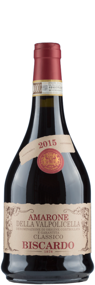 Biscardo Amarone della Valp. ( historical bottle )