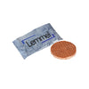 Mini stroopwafel per stuk verpakt in full colour bedrukte folie met logo