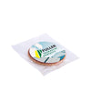 Grote roomboter stroopwafel in transparante folie met full colour sticker met logo