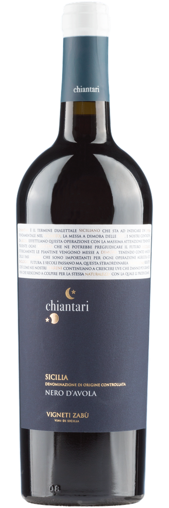 Vigneti Zabu Chiantari Nero d'Avola, fles