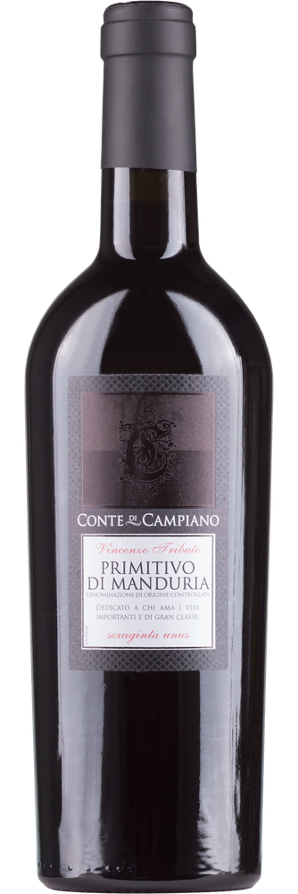 Conte di Campiano Primitivo Manduria, fles