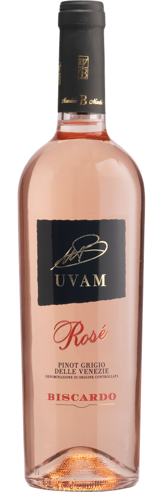 Biscardo UVAM Pinot Grigio Blush Rosato, fles