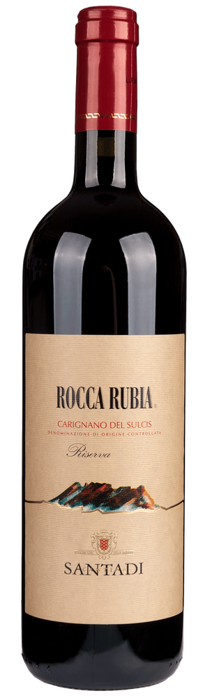 Santadi Rocca Rubia Riserva, fles