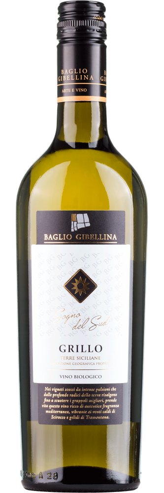 Sogno del Sud Grillo (bio), fles