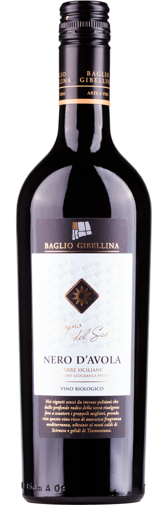 Sogno del Sud Nero d'Avola (bio), fles