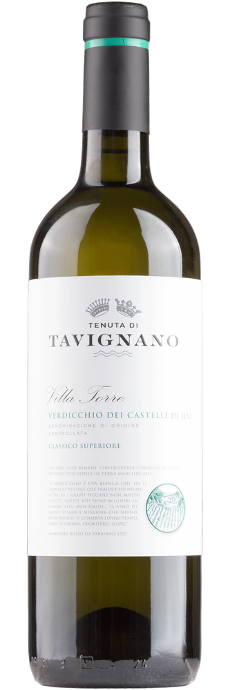 Tavignano Verdicchio Classico Superiore (bio), fles